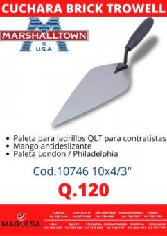 CUCHARA BRICK TROWEL 10
