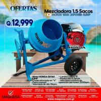 MEZCLADORAS JOPER 1.5 SACOS MOTOR HONDA 5.5 HP JAPONES 