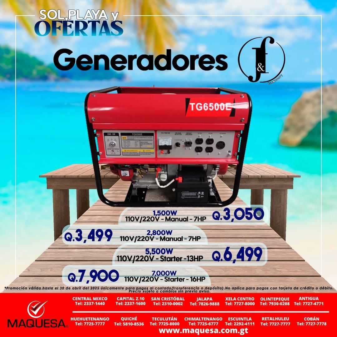 PLANTA ELECTRICA OFERTA DE VERANO 2025