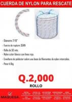 CUERDA DE NYLON PARA RESCATE 