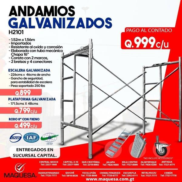 ANDAMIOS GALVANIZADOS 