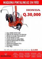 MAQUINAS PINTALINEAS EN FRIO CON MOTOR HONDA 5.5 HP 