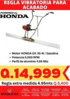 REGLA VIBRATORIA PARA ACABADO 