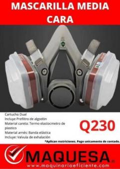 MASCARILLAS MEDIA CARA CERTIFICADA EN MAQUESA 