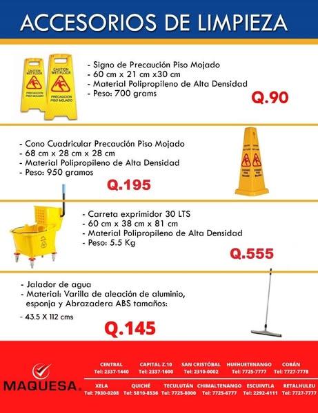 ACCESORIOS DE LIMPIEZA 