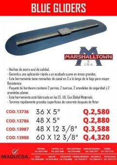 LLANA CON BORDES BLUE GLIDER MARSHALLTOWN 
