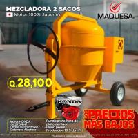  MEZCLADORA 2 SACOS con MOTOR HONDA GX270 – 9HP 