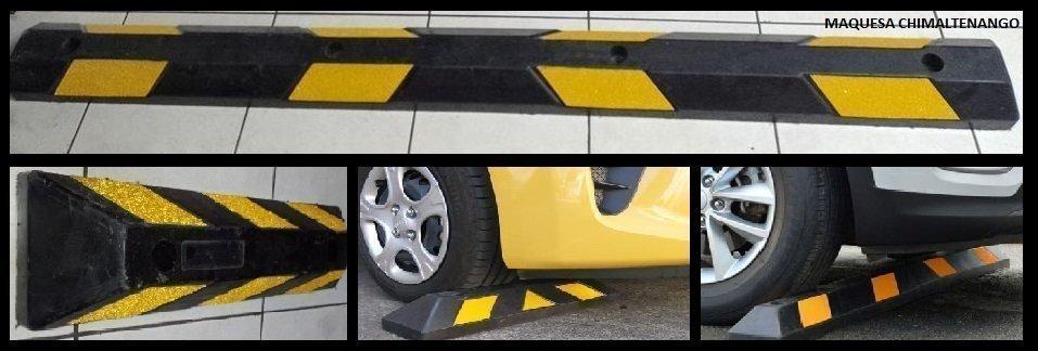 ????Topes de caucho con reflectivos para vehiculos ???? ????