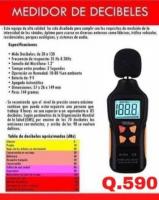 MEDIDOR DE DECIBELES 