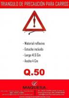 ????TRIANGULO DE PRECAUCION PARA CARROS????