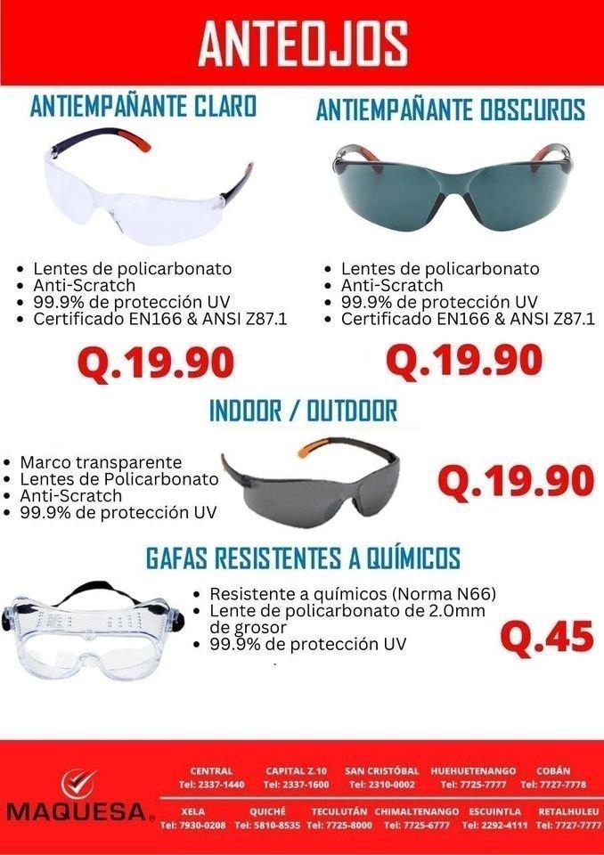 LENTES DE PROTECCIÓN ???? 