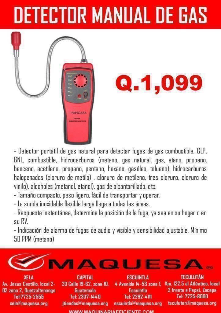 Medidor de Gas Manual