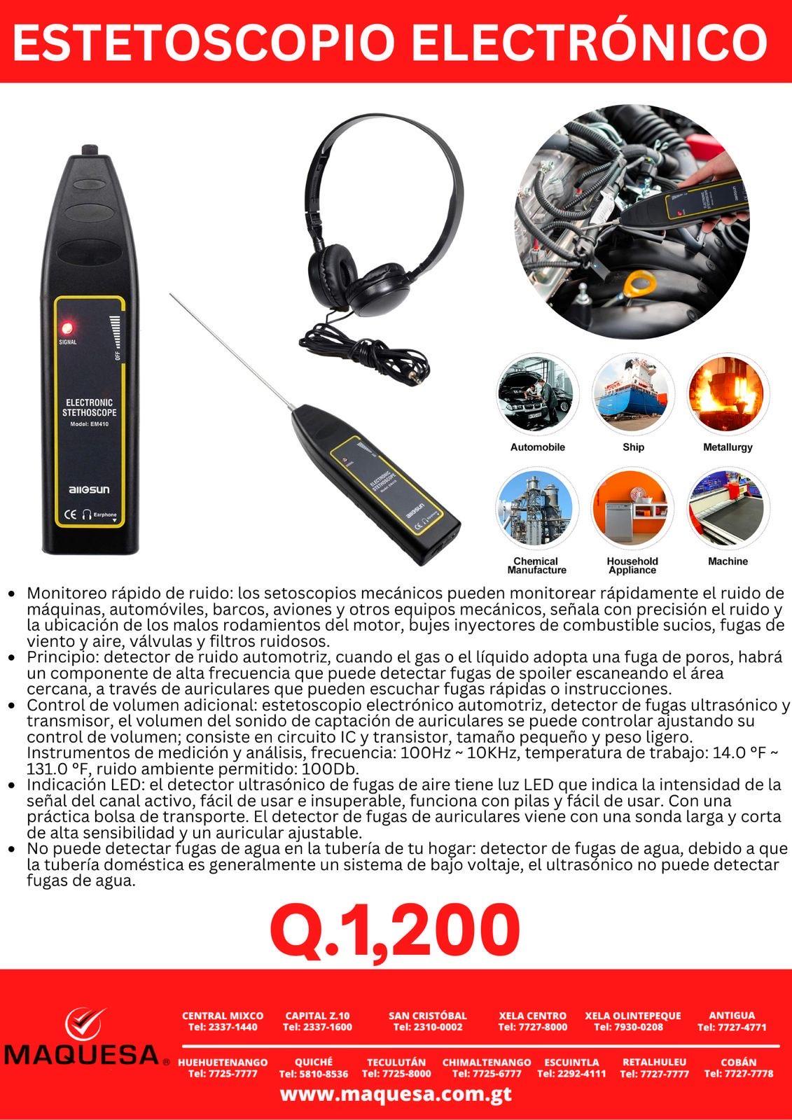 Estetoscopio Electrónico