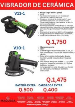 VIBRADORES DE CERÁMICA 