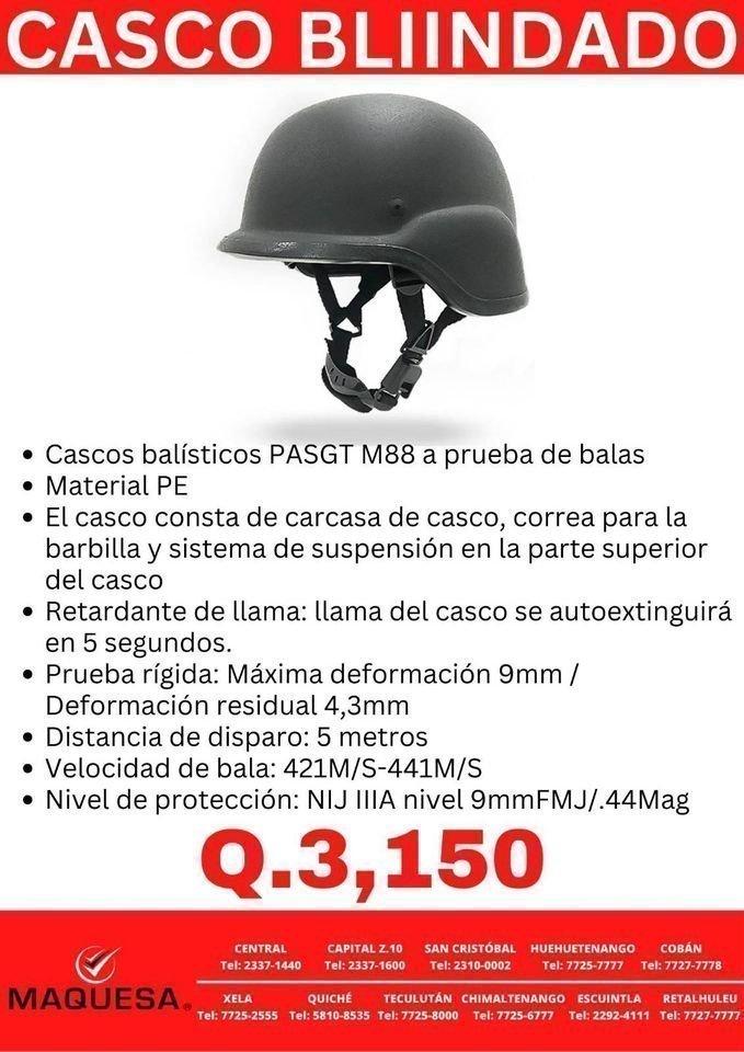 Casco De Protección Blindados????