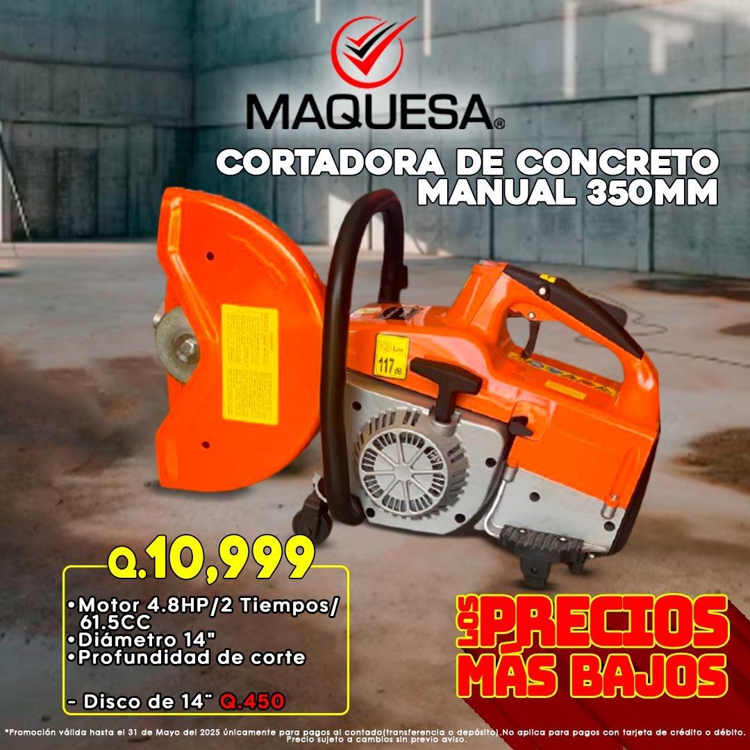 CORTADORA DE CONCRETO MANUAL 