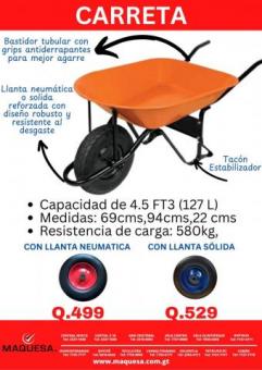 CARRETA  **CAPACIDAD 4,5 FT  (127 ) 