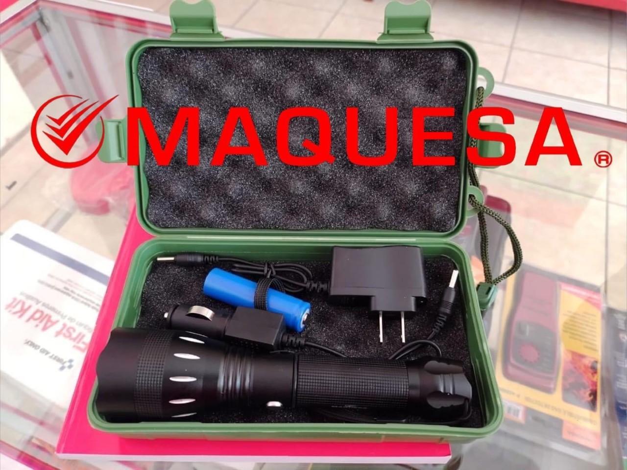 LAMPARAS RECARGABLES CON LUZ LED EN MAQUESA 