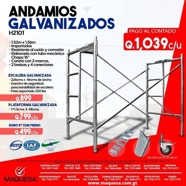 ⛓ANDAMIOS GALVANIZADOS????