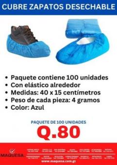 CUBRE ZAPATOS - GRADO INDUSTRIAL 