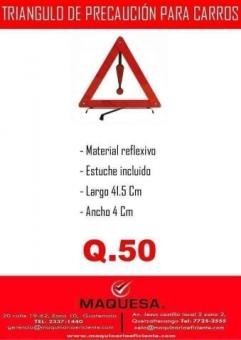 ????TRIANGULO DE PRECAUCION PARA CARROS????