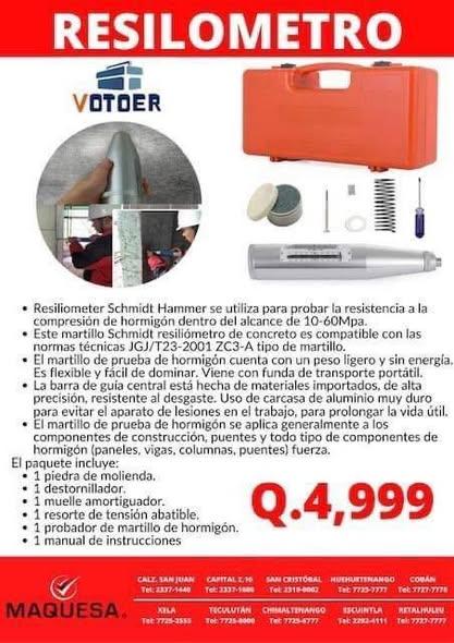 ????RESILIÓMETRO SCHMIDT HAMMER???? 