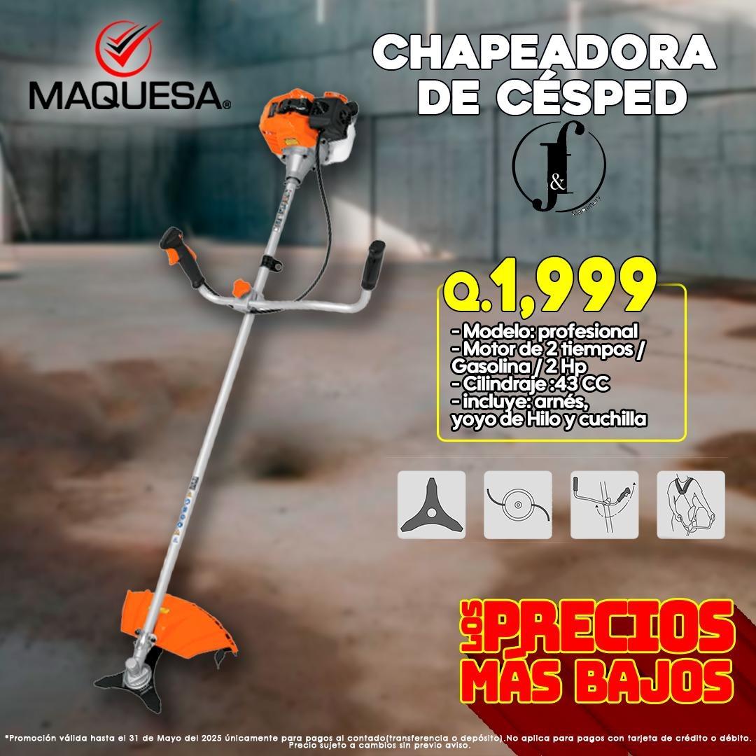 CHAPEADORAS DE CESPED