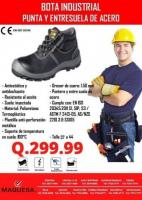 BOTA INDUSTRIAL PUNTA Y ENTRESUELA DE ACERO????
