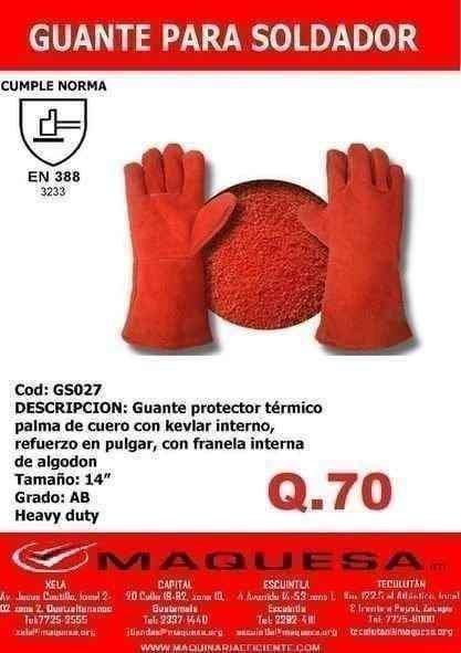 ????GUANTES PARA SOLDADOR???? 