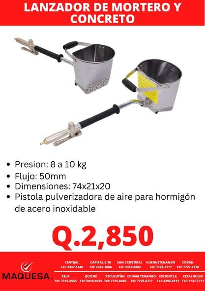 LANZADOR DE MORTERO.