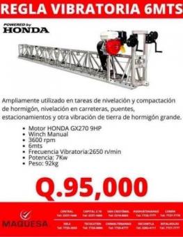 ????REGLA VIBRATORIA 6MTS????