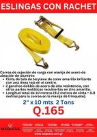 ESLINGAS CON RACHET