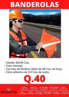 BANDEROLA CON REFLECTIVO 