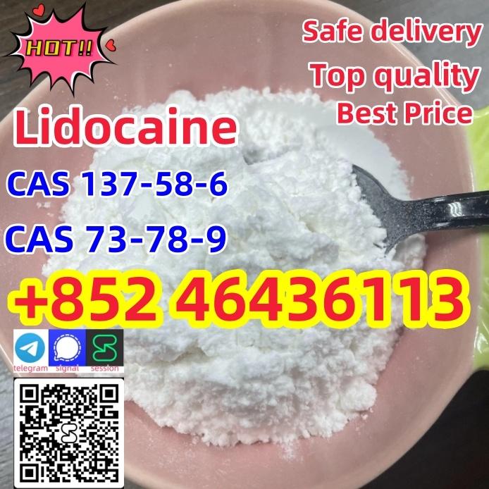 High Quality API Local Lidocaine Powder CAS 137-58-6  Add +852 46436113 