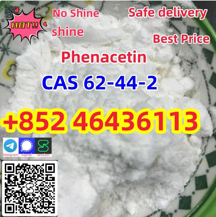 Factory price Phenacetin CAS 62-44-2 with fast safe delivery   Add +852 46436113