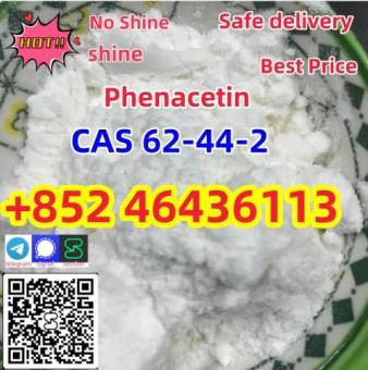 Factory price Phenacetin CAS 62-44-2 with fast safe delivery   Add +852 46436113