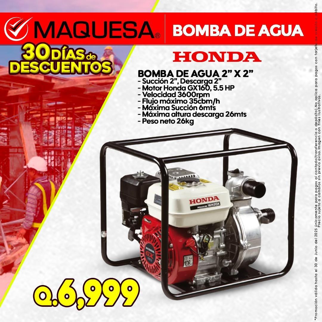 Bomba de agua honda