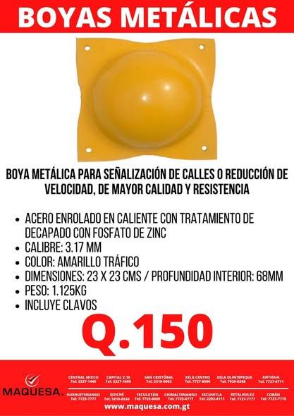 BOYAS METÁLICAS 