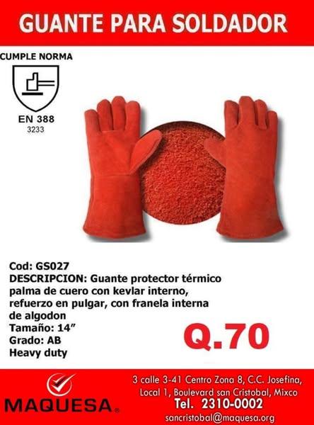????GUANTES PARA SOLDADOR????