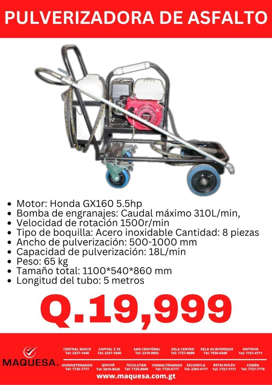 PULVERIZADORA DE ASFALTO – POTENCIA Y COBERTURA PROFESIONAL