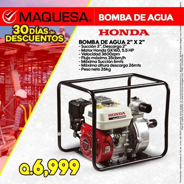 BOMBAS DE AGUA 2X2
