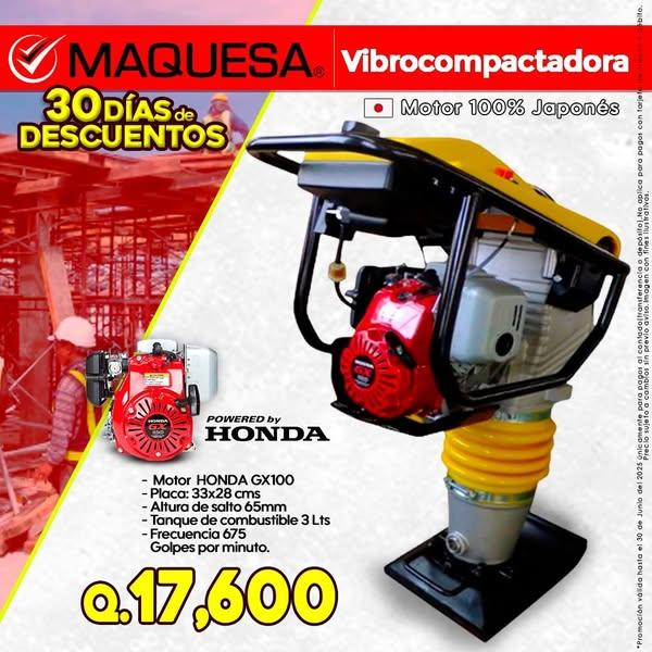 VIBROCOMPACTADORA MOTOR HONDA