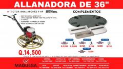 allanadora de 36