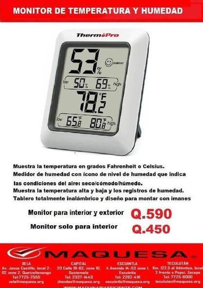 monitor de temperatura y humedad 