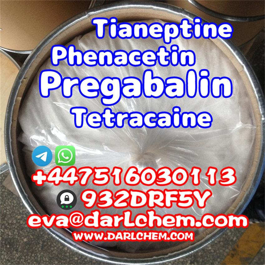 pregabalin Phenacetin Tetracaine raw Powder 148553-50-8 Best Price