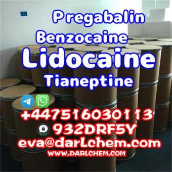 Lidocaine Tianeptine pregabalin raw Powder 137-58-6  raw Powder