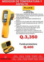 Medidor de temperatura y asfalto 