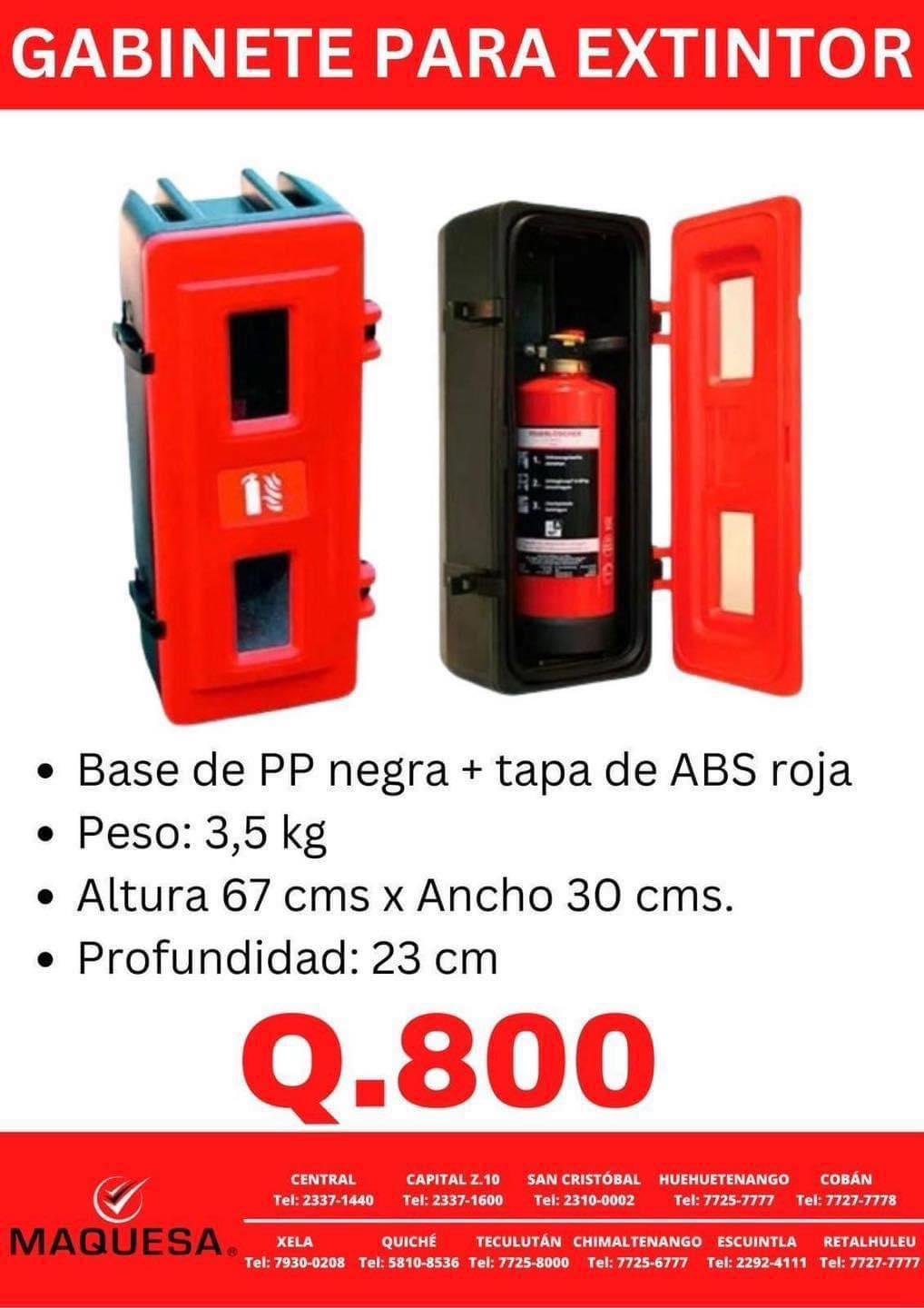 Gabinete para extintor 