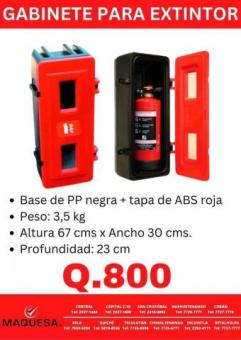 Gabinete para extintor 