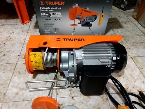 Polipasto Eléctrico de 600 KG y 1000 KG